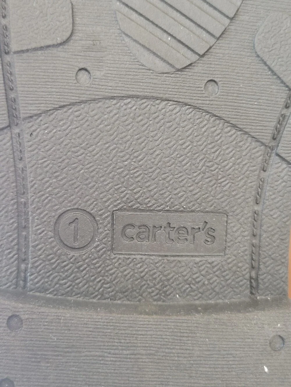 Carters Like New Heart Buckle Boot. Youth Girls Size 1